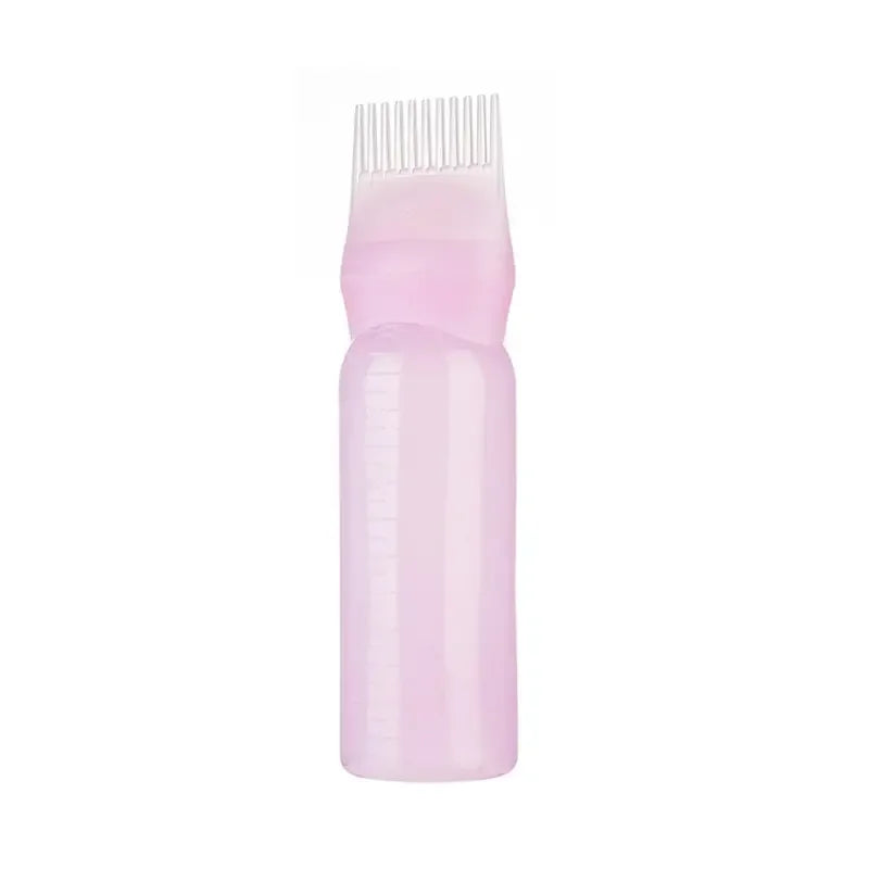 120 ml (4,06 oz) Haarfärbeflasche mit Quetschapplikator, Ölflasche aus Kunststoff, Haarfärbemittel, Friseur-Styling-Werkzeug