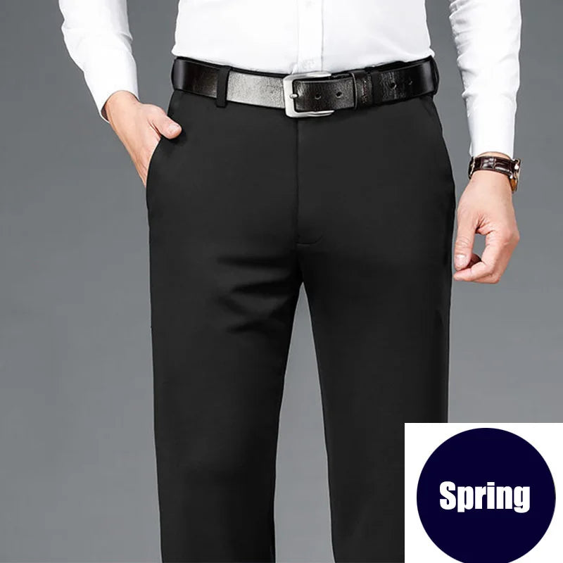10XL Oversize Men's Suit Pants Mens Formal Pant Trousers Man Casual Dress Tailoring Clothes Social Clothing Slacks Elegant Work