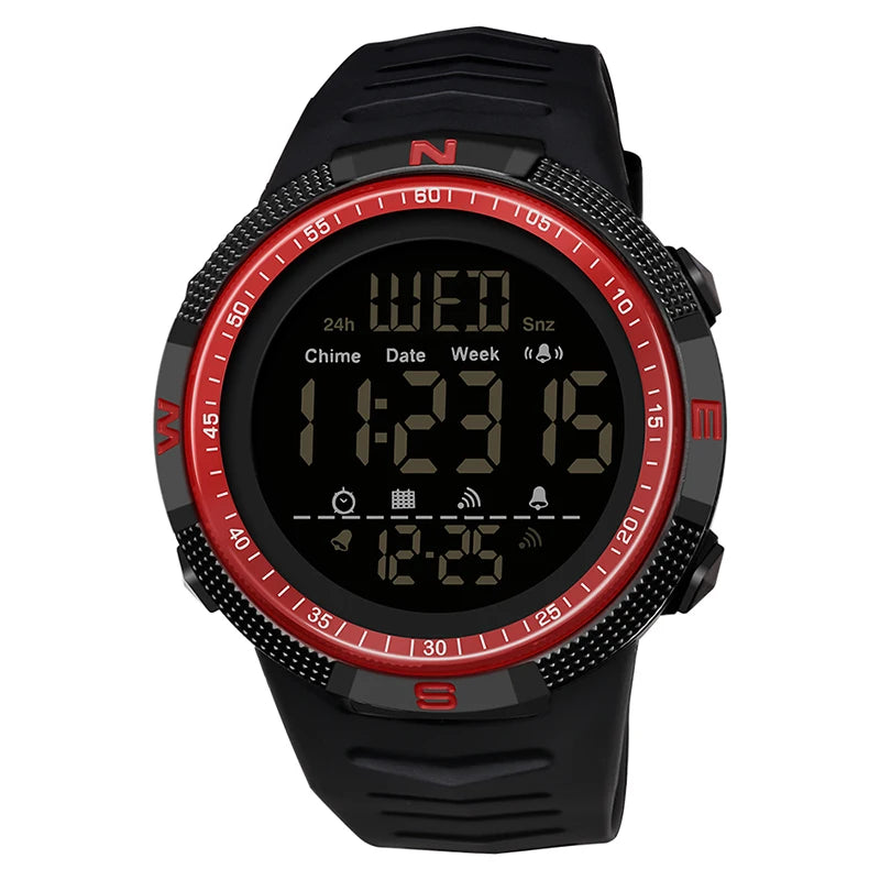 Military Sport Watch Mens Clock Fashion Digital Wristwatch Shockproof Countdown Watches Waterproof Hour Bracelet
