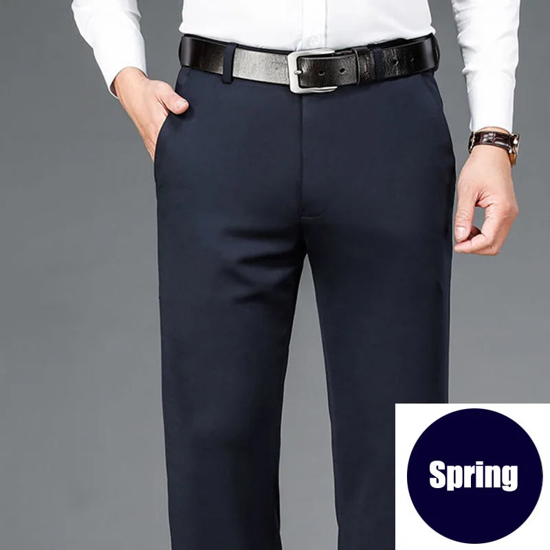 10XL Oversize Men's Suit Pants Mens Formal Pant Trousers Man Casual Dress Tailoring Clothes Social Clothing Slacks Elegant Work
