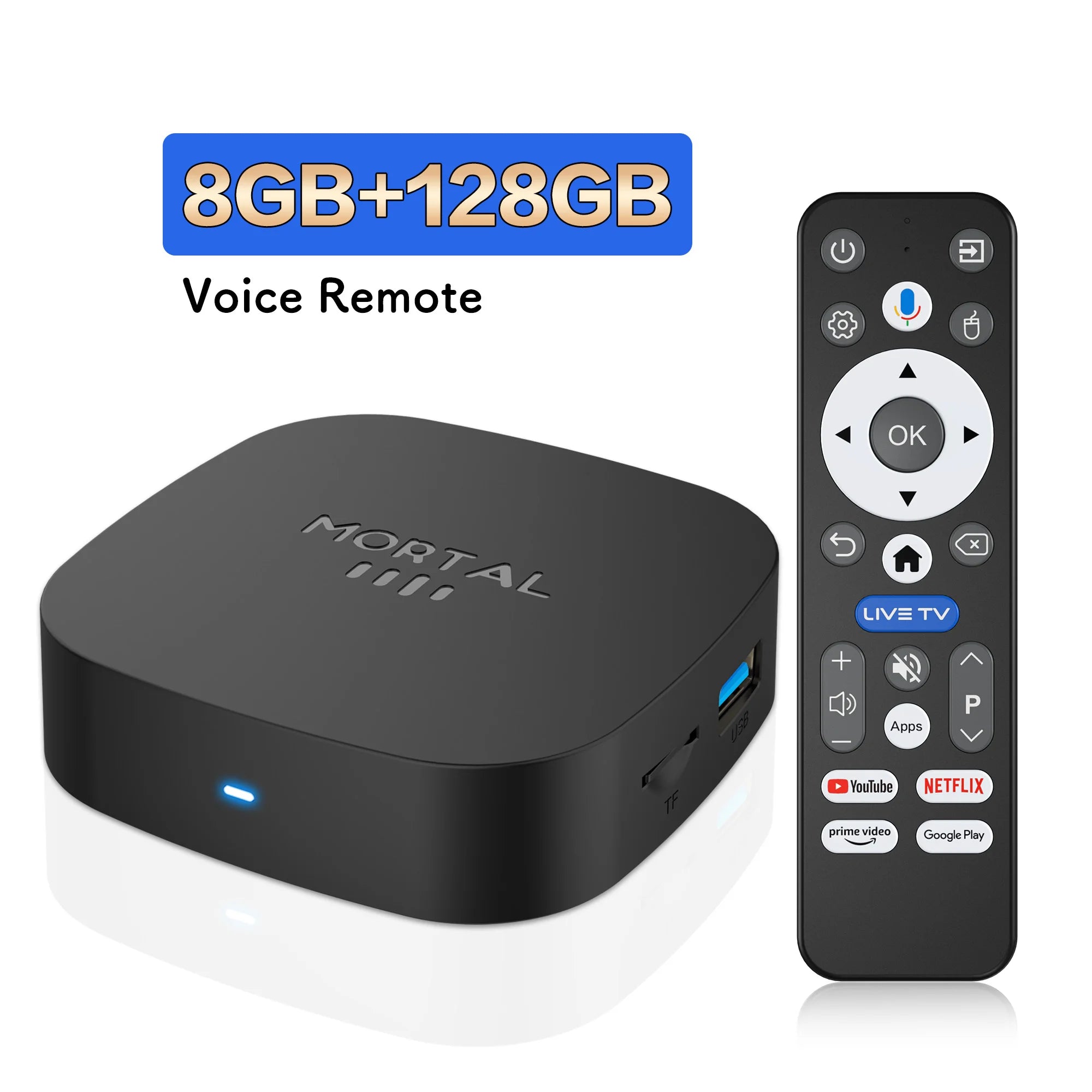 2026 New Smart TV Box T1+ RK3518 Android 16 WiFi 6 BT 5.4 Dual UI Interface 8K Ultra HD  8GB RAM 128GB ROM Smart Media Player