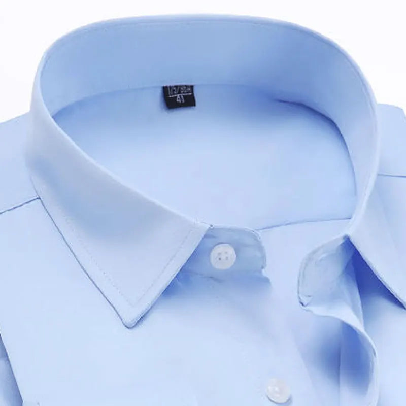 10XL 11XL Men's shirt Long sleeve Spring/Summer Fat dress Casual solid color fashion free wear breathable high quality cotton