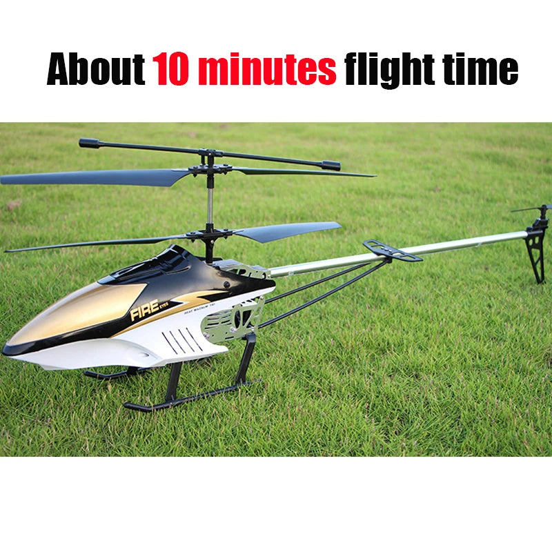 Rc Drone Large Remote Control Helicopter 80cm 2.4G 3.5CH Extra Durable Copter Toys Kids Dron Model Outdoor Aircraft Helicoptero