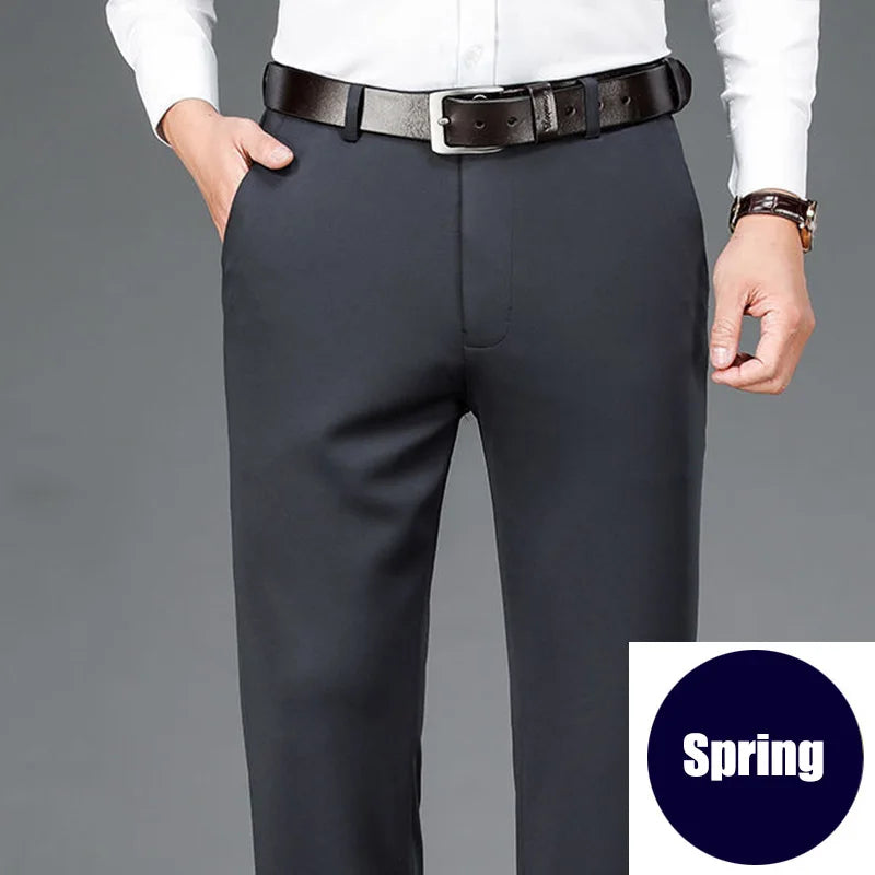 10XL Oversize Men's Suit Pants Mens Formal Pant Trousers Man Casual Dress Tailoring Clothes Social Clothing Slacks Elegant Work