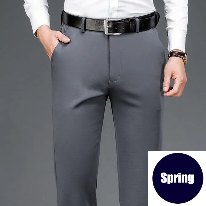 10XL Oversize Men's Suit Pants Mens Formal Pant Trousers Man Casual Dress Tailoring Clothes Social Clothing Slacks Elegant Work