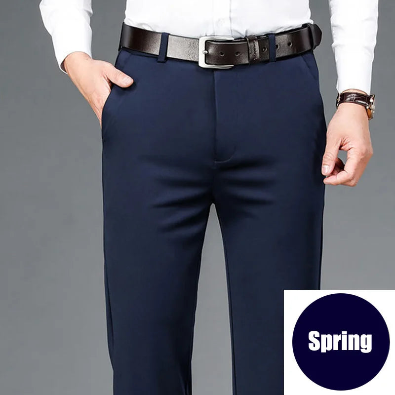 10XL Oversize Men's Suit Pants Mens Formal Pant Trousers Man Casual Dress Tailoring Clothes Social Clothing Slacks Elegant Work