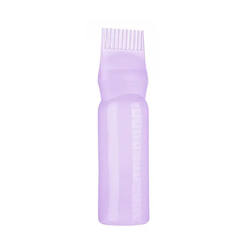 120 ml (4,06 oz) Haarfärbeflasche mit Quetschapplikator, Ölflasche aus Kunststoff, Haarfärbemittel, Friseur-Styling-Werkzeug